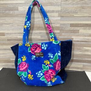 Matilda Jane Sweet Sunshine Tote Bag Flower Floral Terry Cloth Shoulder Purse